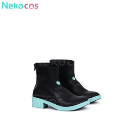 Hatsune Miku Cosplay Shoes - Silver Patent Leather StyleHatsune Miku,Shoes,Vocaloid