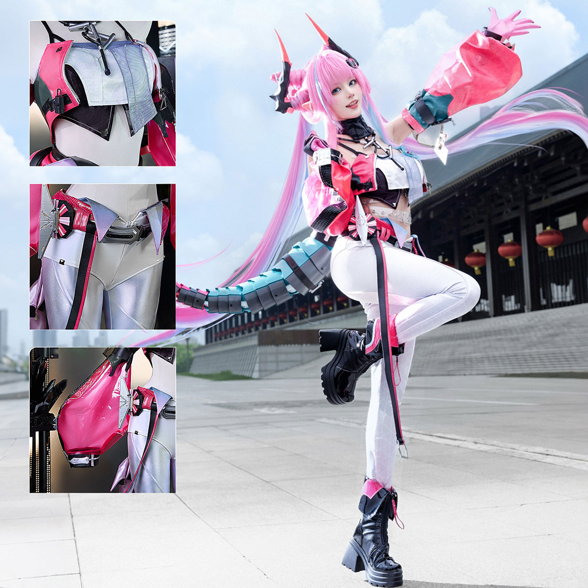 Yvonne Arknights Cosplay Costume Premium Edition