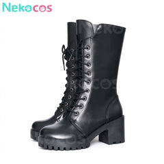 Genshin Impact Lynette Cosplay Shoes - Custom HandmadeGame,Genshin Impact,Shoes