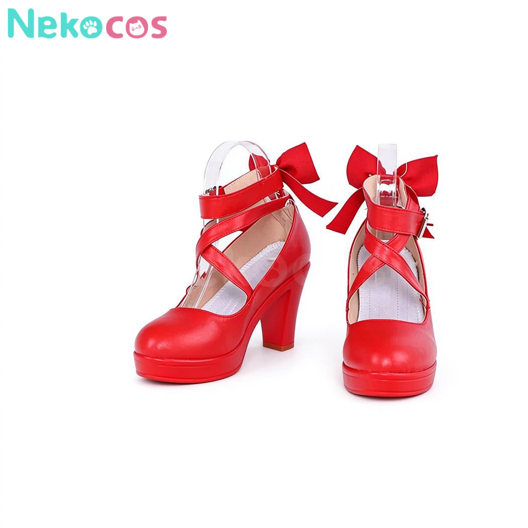 Madoka Kaname Cosplay Shoes for EnthusiastsAnime,Puella Magi Madoka Magica,Shoes