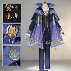 Genshin Impact Mitya Cosplay Costume - Custom TailoredCostume,Game,Genshin Impact