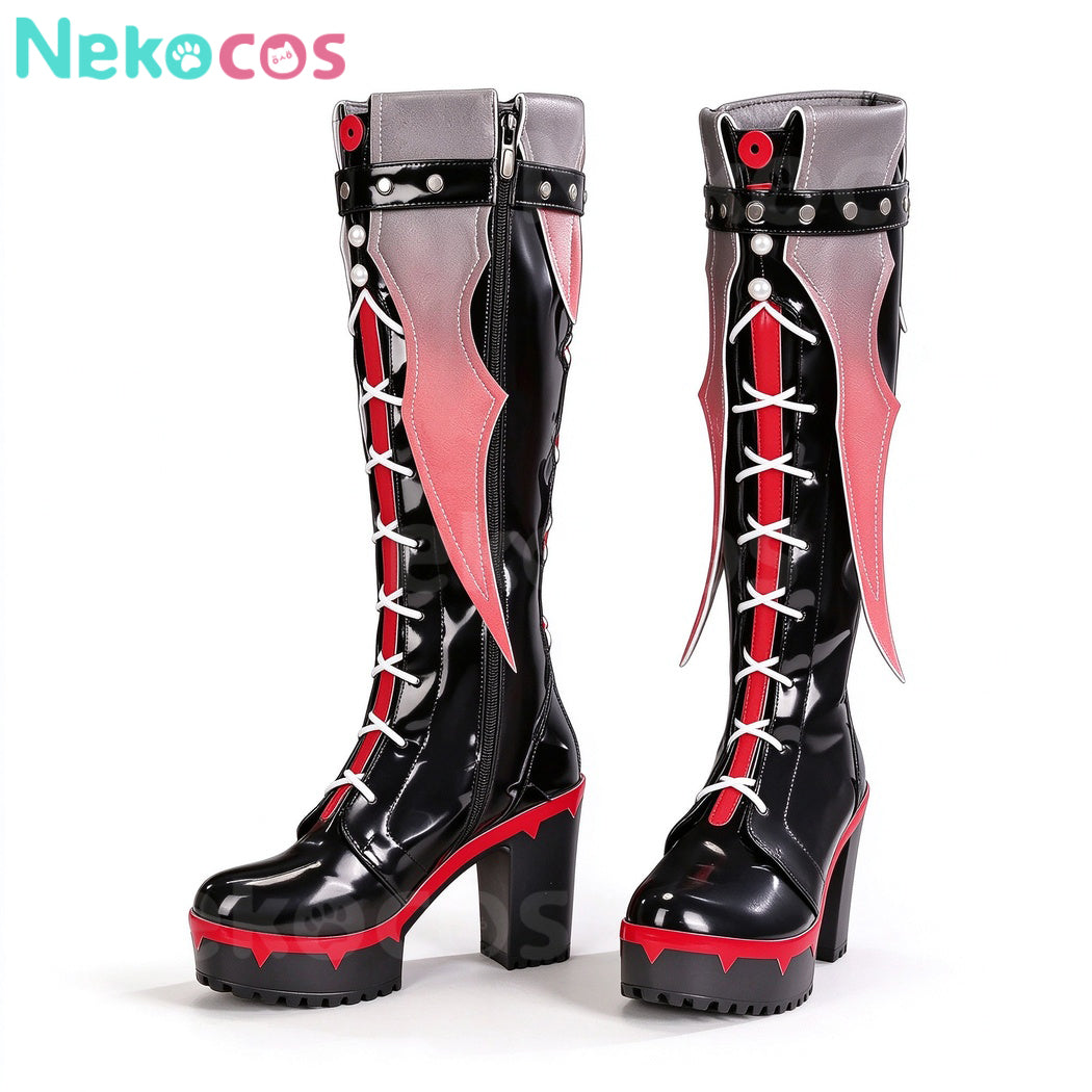 Game Zenless Zone Zero Cosplay Claret Flint Cosplay Shoes