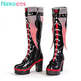 Game Zenless Zone Zero Cosplay Claret Flint Cosplay Shoes
