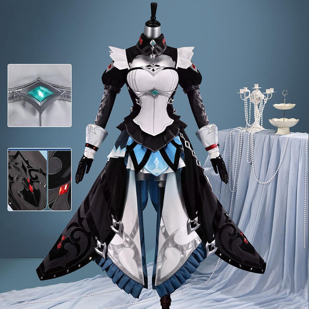 Genshin Impact Danica Cosplay Costume - Premium EditionCostume,Game,Genshin Impact