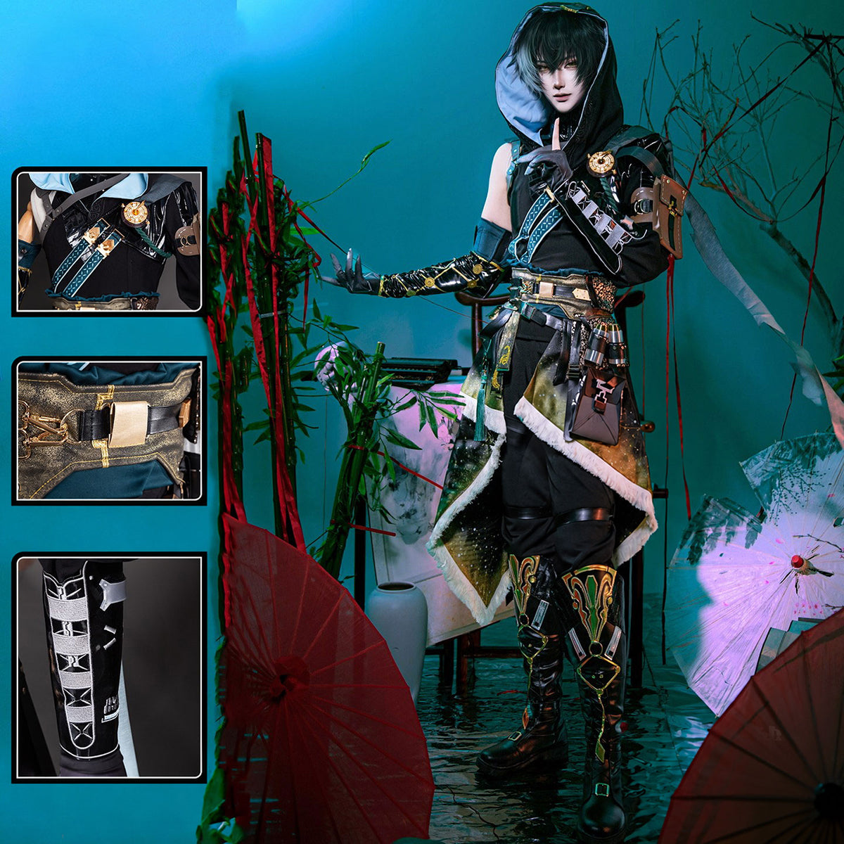 Wuthering Waves Jingran Cosplay Costume - Premium EditionCostume,Game,Wuthering Waves