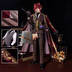 Arknights Demetri Certaldo Cosplay Costume - Premium EditionArknights,Costume,Game