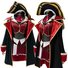 Houshou Marine Cosplay Costume - Premium Custom EditionCostume,Vocaloid