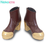 Eyjafjalla Cosplay Shoes - Fluffy Little Witch StyleArknights,Game,Shoes