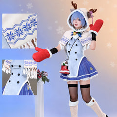 Anime Christmas Cosplay Costume | Nekocos Rem & RamAnime,Costume,Re Zero