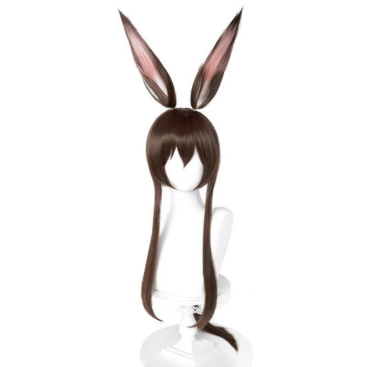 【Nekocos】Game Arknights Cosplay Amiya Cosplay Wig | In Stock