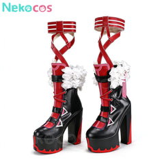Rozen Maiden Shinku Cosplay Shoes – Custom Handmade StyleGame,Rozen Maiden,Shoes