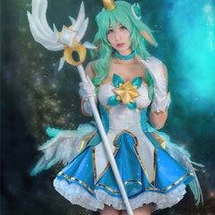 Soraka Cosplay Costume Custom-Tailored - Unleash Your Inner StarchildCostume,Game,League of Legends
