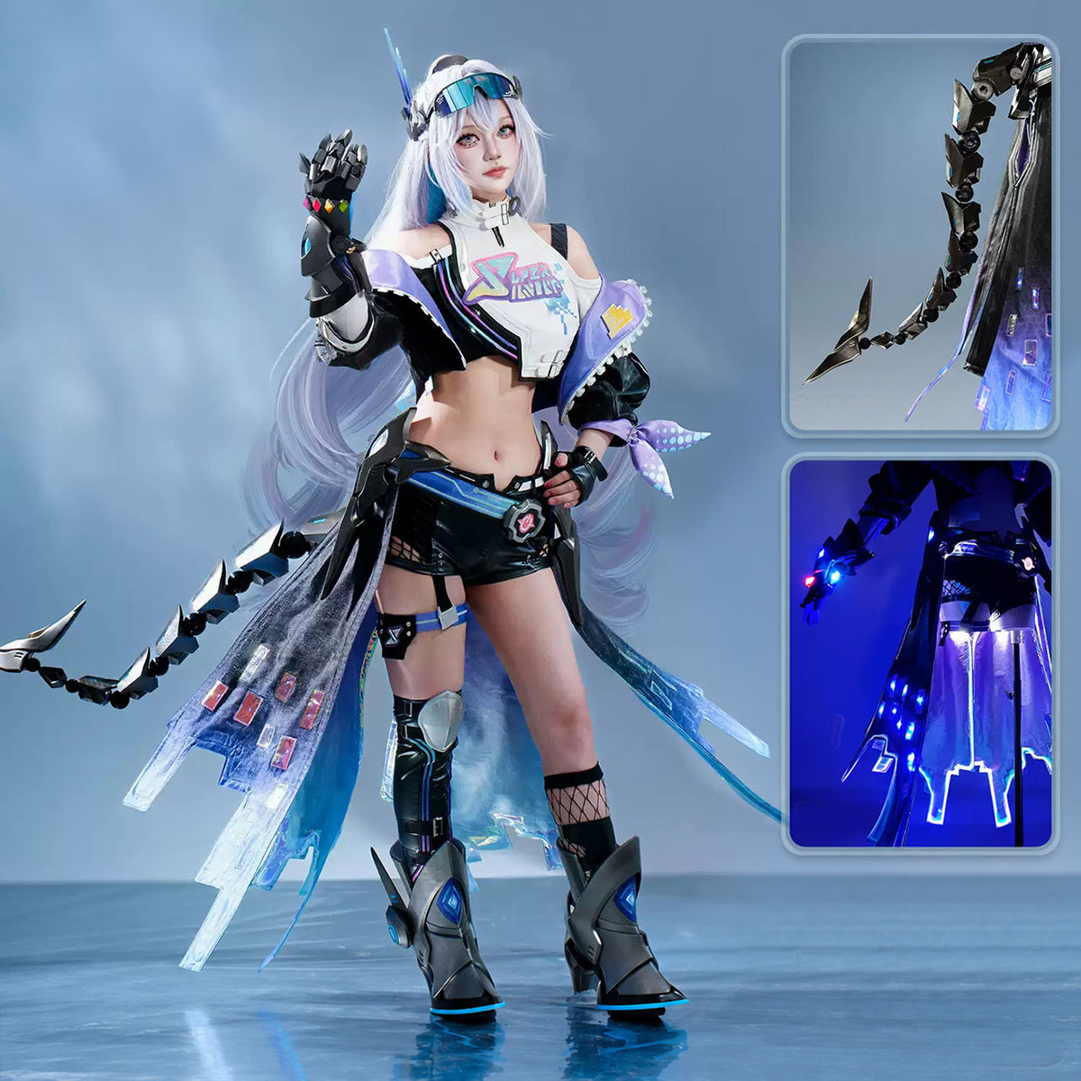 Honkai Star Rail Silver Wolf Costume - Premium Custom EditionCostume,Game,Honkai: Star Rail