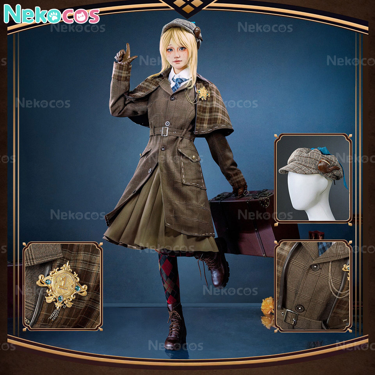 【Nekocos】Game Identity V Cosplay Lady Truth/Lore Cosplay Costume | Custom-Tailor