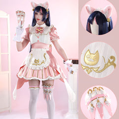 Nyan Cafe Kiriko Cosplay Costume | Custom-Tailored QualityCostume,Game,Overwatch
