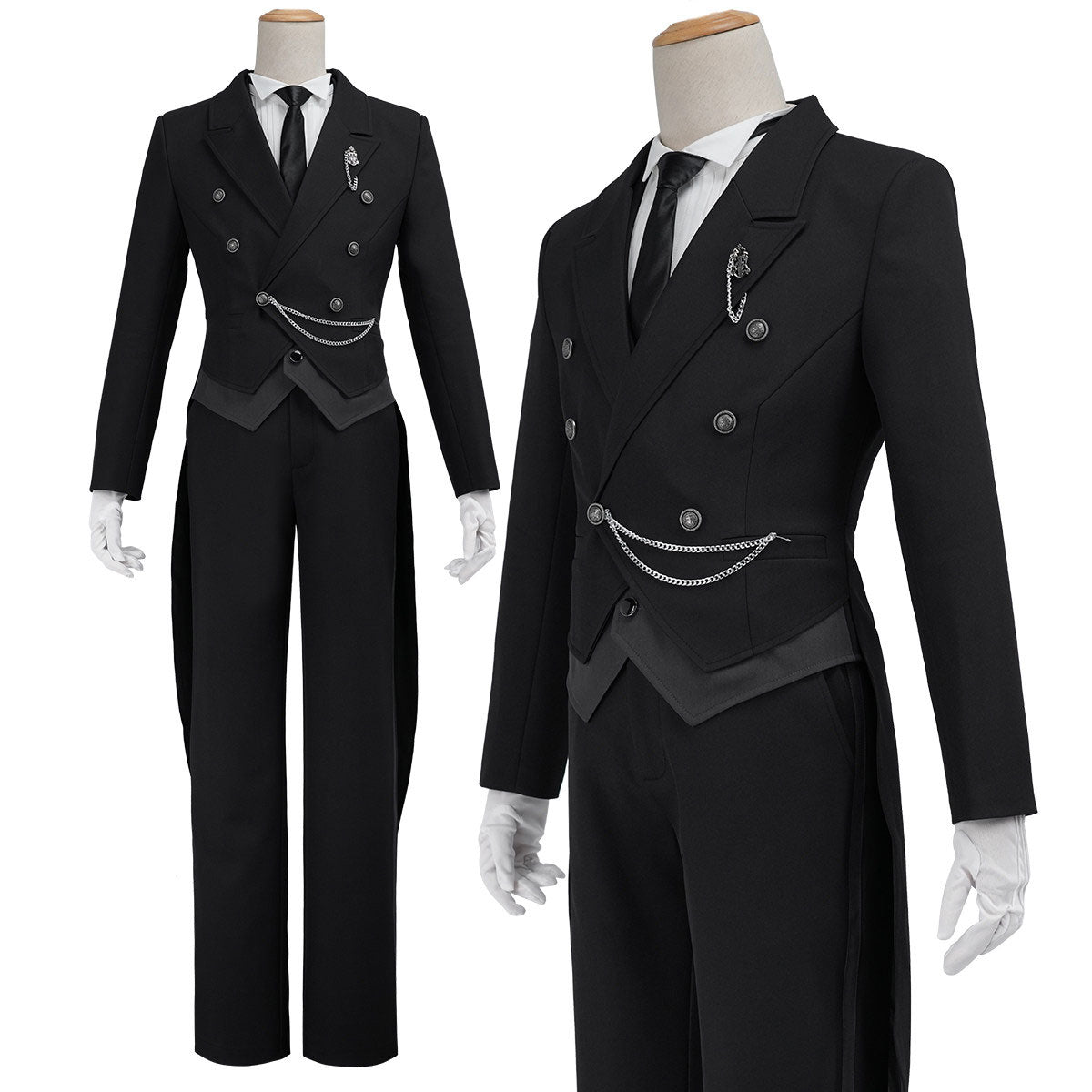 Sebastian Michaelis Cosplay Costume - Shop Now In StockAnime,Black Butler,Costume