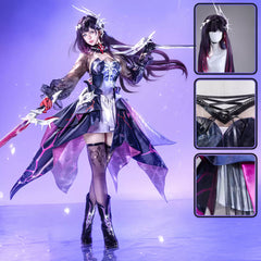 Honkai Star Rail Helektra Hysilens Cosplay Costume - Premium EditionCostume,Game,Honkai: Star Rail
