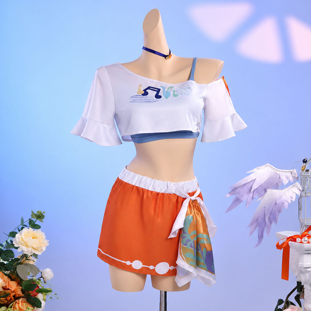 Honkai Star Rail Cosplay Costume - Robin Summeretto In StockCostume,Game,Honkai: Star Rail