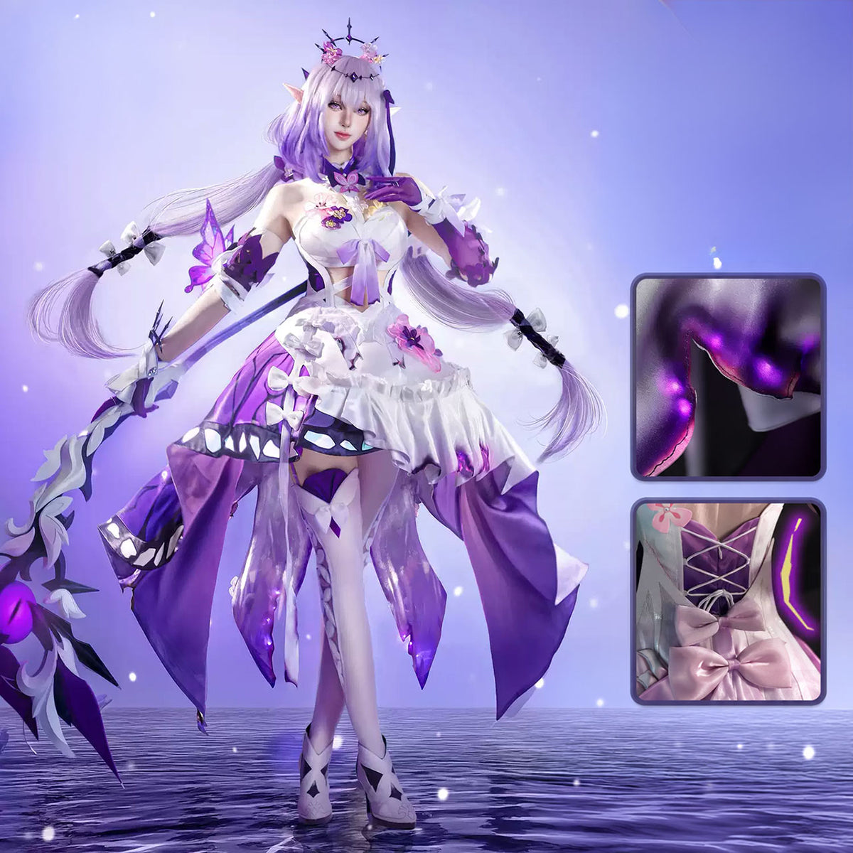 Honkai Star Rail Castorice Cosplay Costume - Premium EditionCostume,Game,Honkai: Star Rail