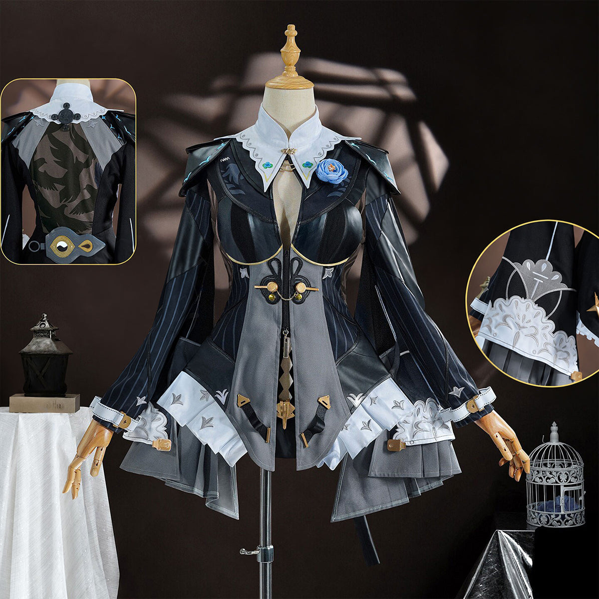 【Nekocos】Game Zenless Zone Zero Cosplay Yixuan Trails of Ink Cosplay Costume