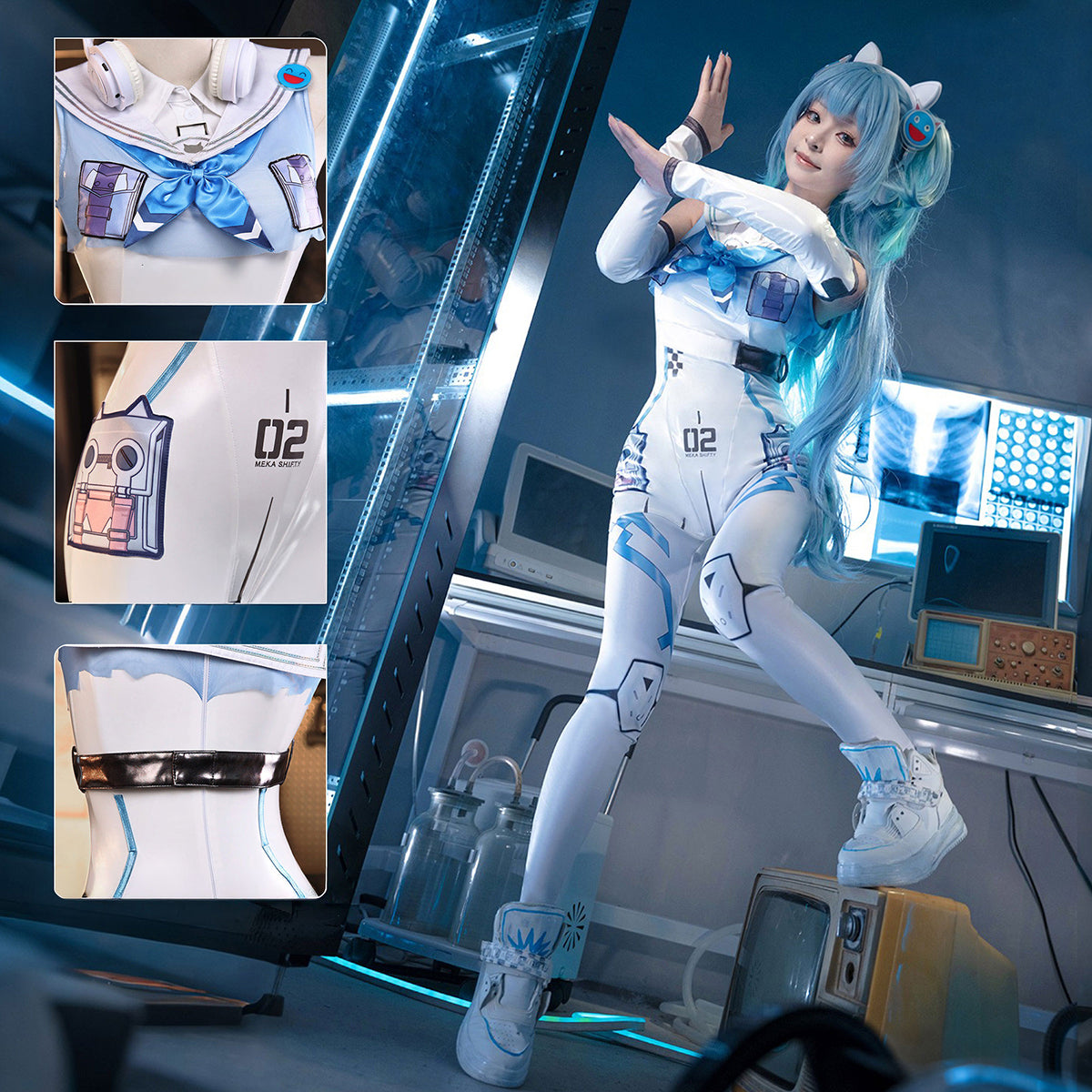 Mekami Shifty Cosplay Costume