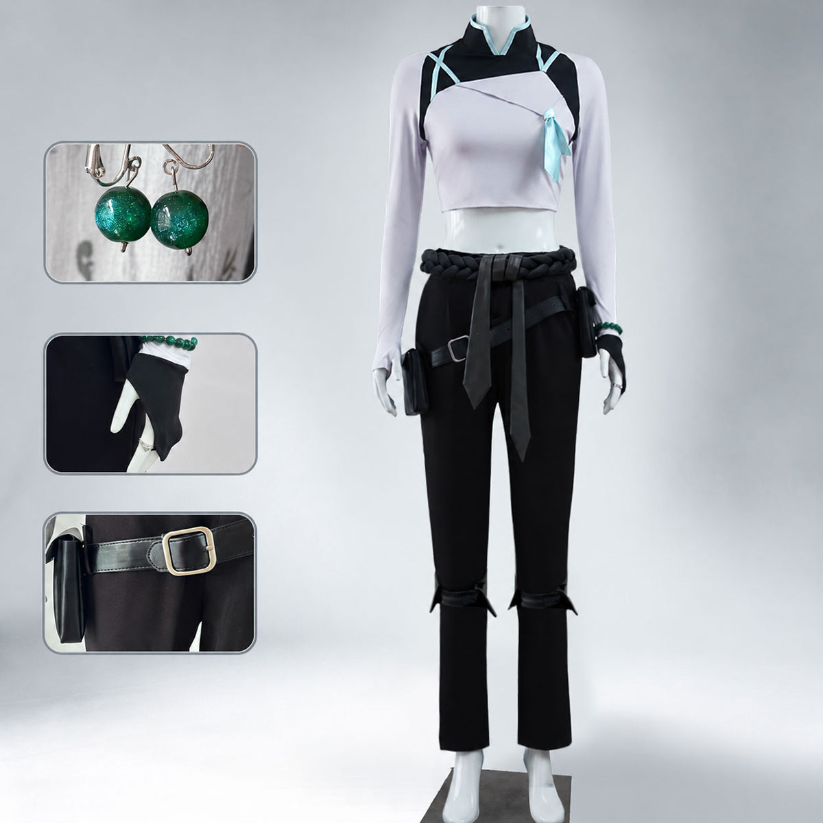 【Nekocos】Game Valorant Cosplay Sage Cosplay Costume