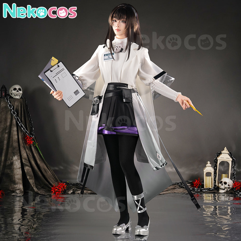【Nekocos】Game Arknights Cosplay Priestess Cosplay Costume Premium Edition | In Stock
