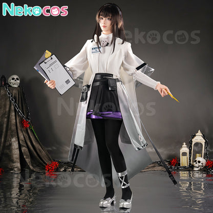 【Nekocos】Game Arknights Cosplay Priestess Cosplay Costume Premium Edition | In Stock