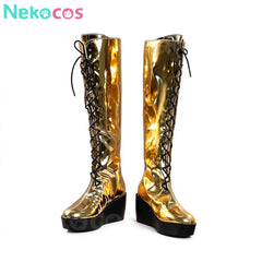 Luka Megurine Swimsuit Cosplay Shoes - Handmade QualityHatsune Miku,Shoes