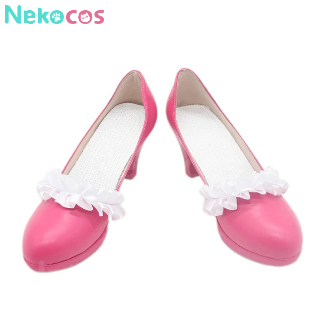 Hoshimiya Ichigo Cosplay Shoes - Custom Handmade FootwearAikatsu!,Anime,Shoes