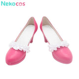 Hoshimiya Ichigo Cosplay Shoes - Custom Handmade FootwearAikatsu!,Anime,Shoes