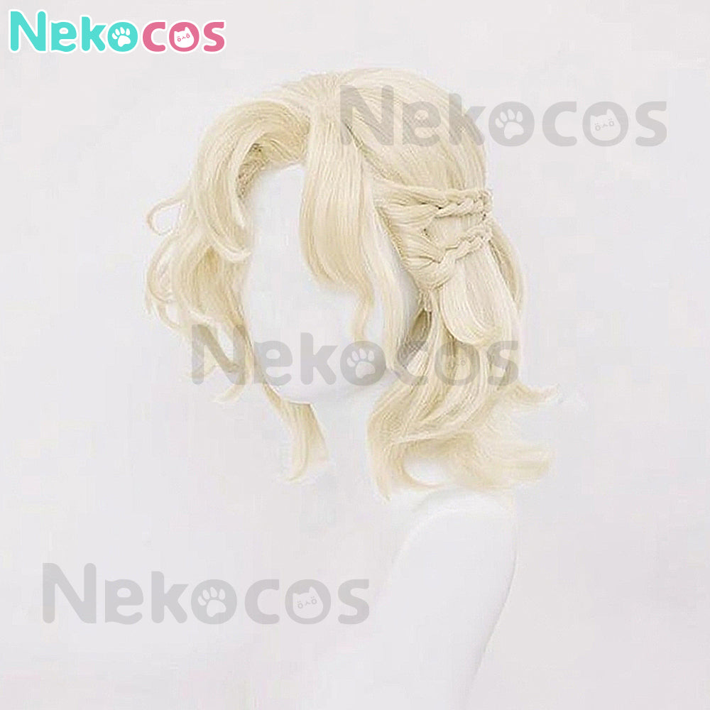 【Nekocos】Game Identity V Cosplay Grave Keeper Half-Elf Knight Cosplay Wig | In Stock