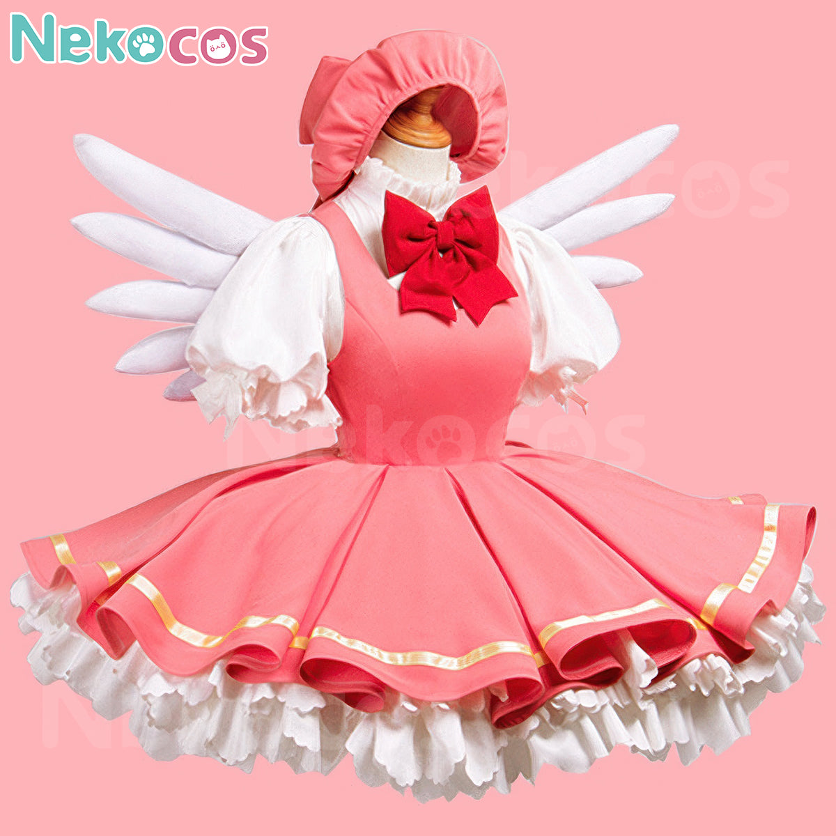 Sakura Kinomoto Cosplay Costume - Premium EditionAnime,Cardcaptor Sakura,Costume