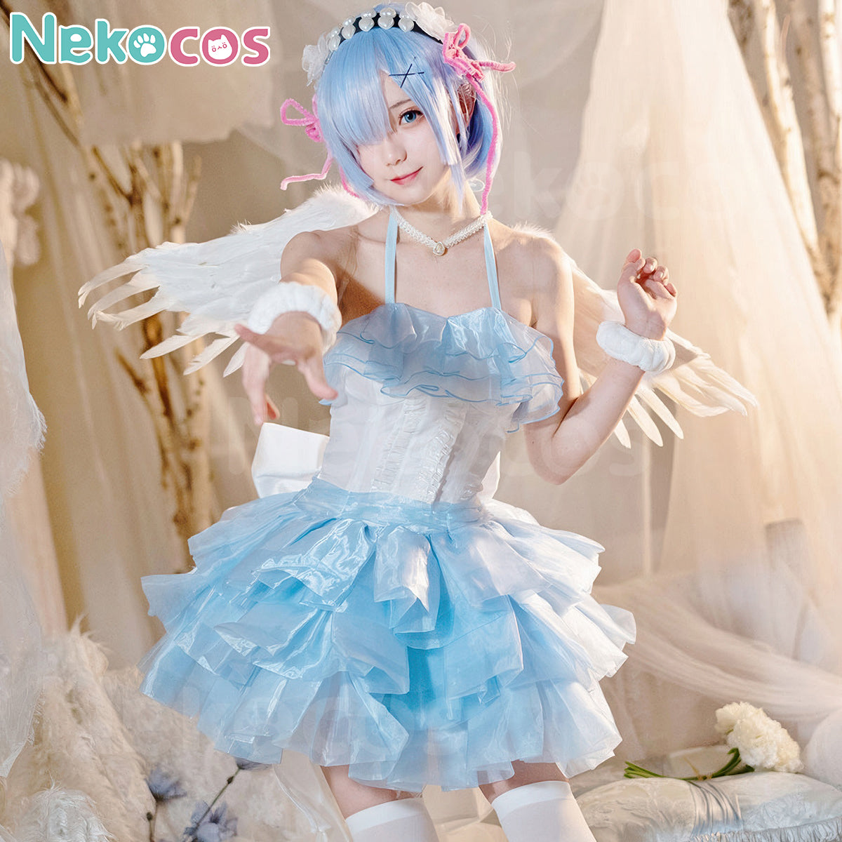 Custom Rem Angel Cosplay Costume - Tailored Just for YouAnime,Costume,Re Zero