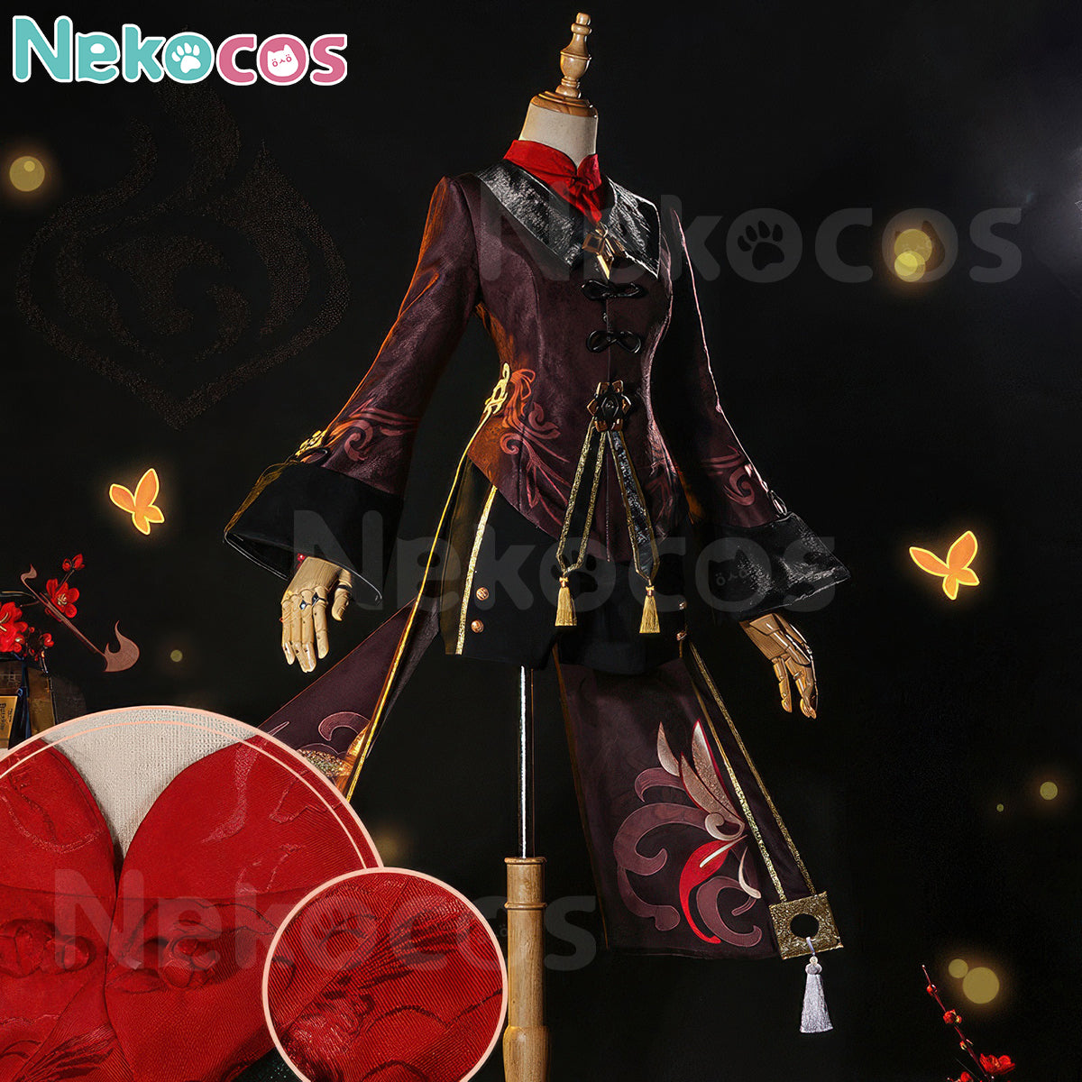 Genshin Impact Hu Tao Cosplay Costume