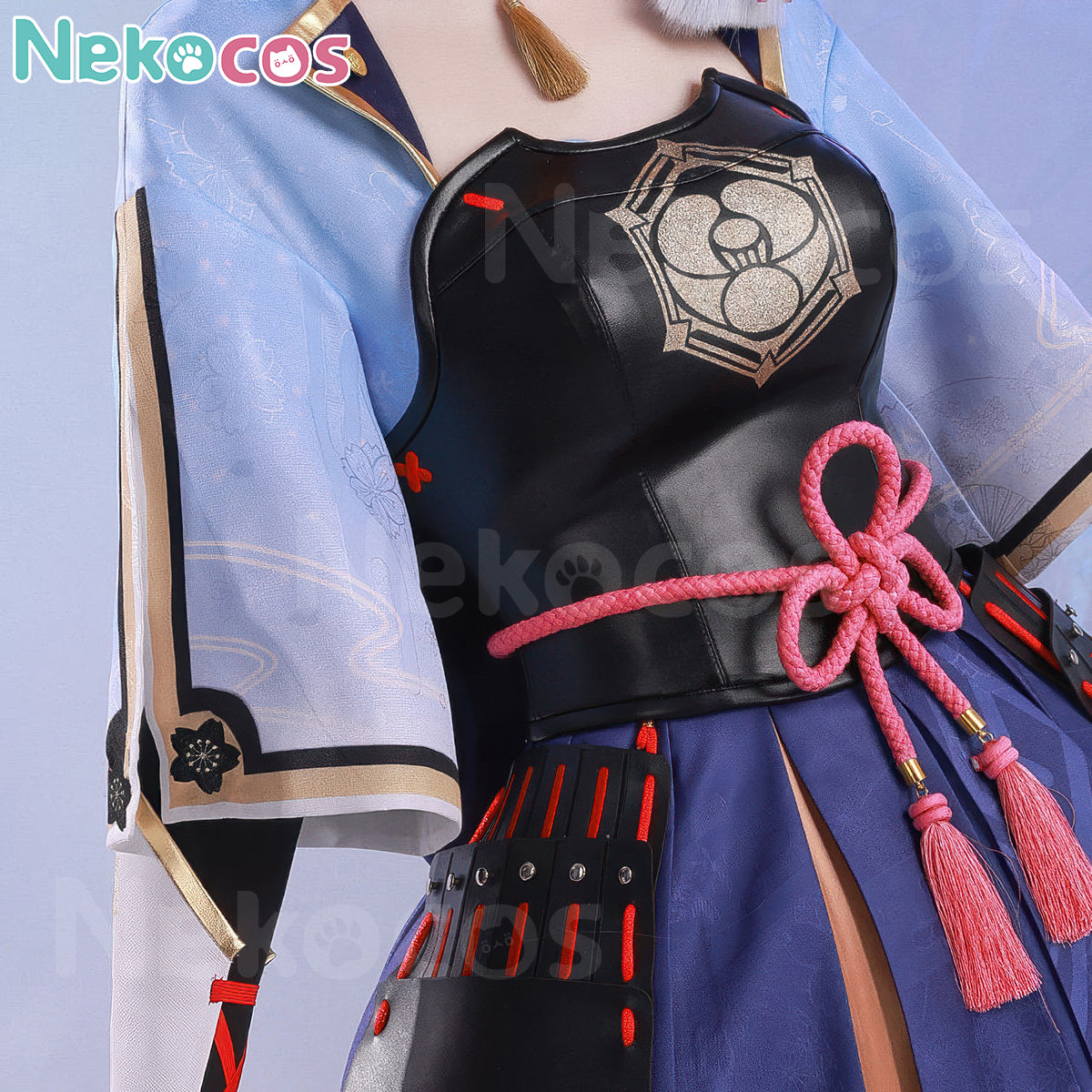 【Nekocos】Game Genshin Impact Cosplay Kamisato Ayaka Cosplay Costume Premium Edition