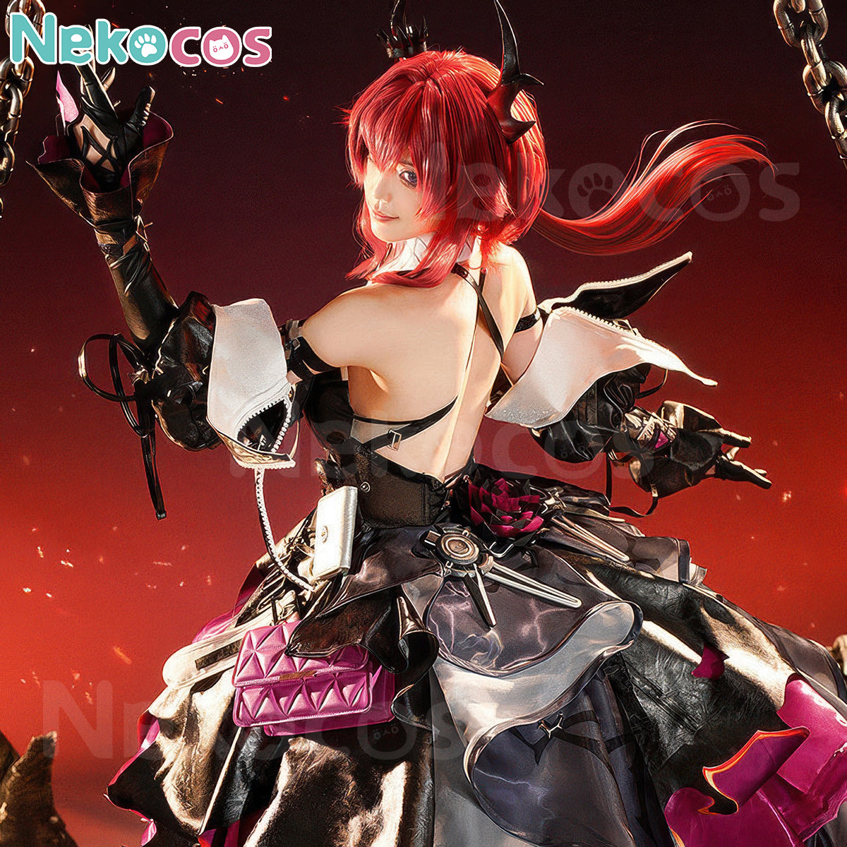 Arknights Laevatain Cosplay Costume - Premium EditionArknights: Endfield,Costume,Game
