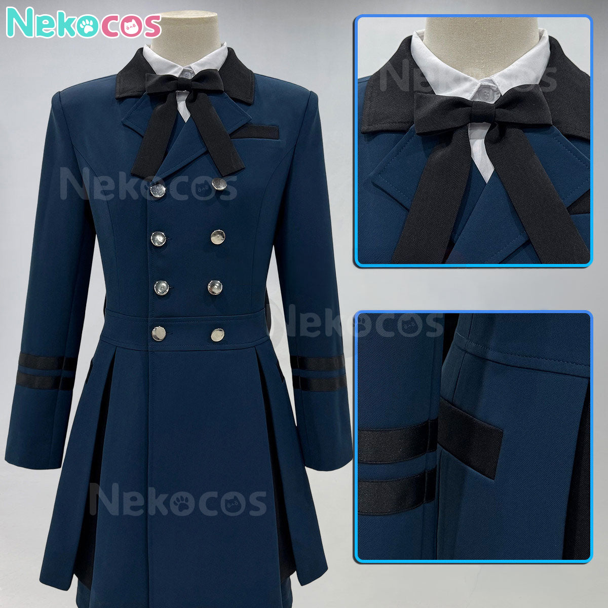 Ciel Phantomhive Funeral Cosplay Costume - Shop Now at NekocosAnime,Black Butler,Costume