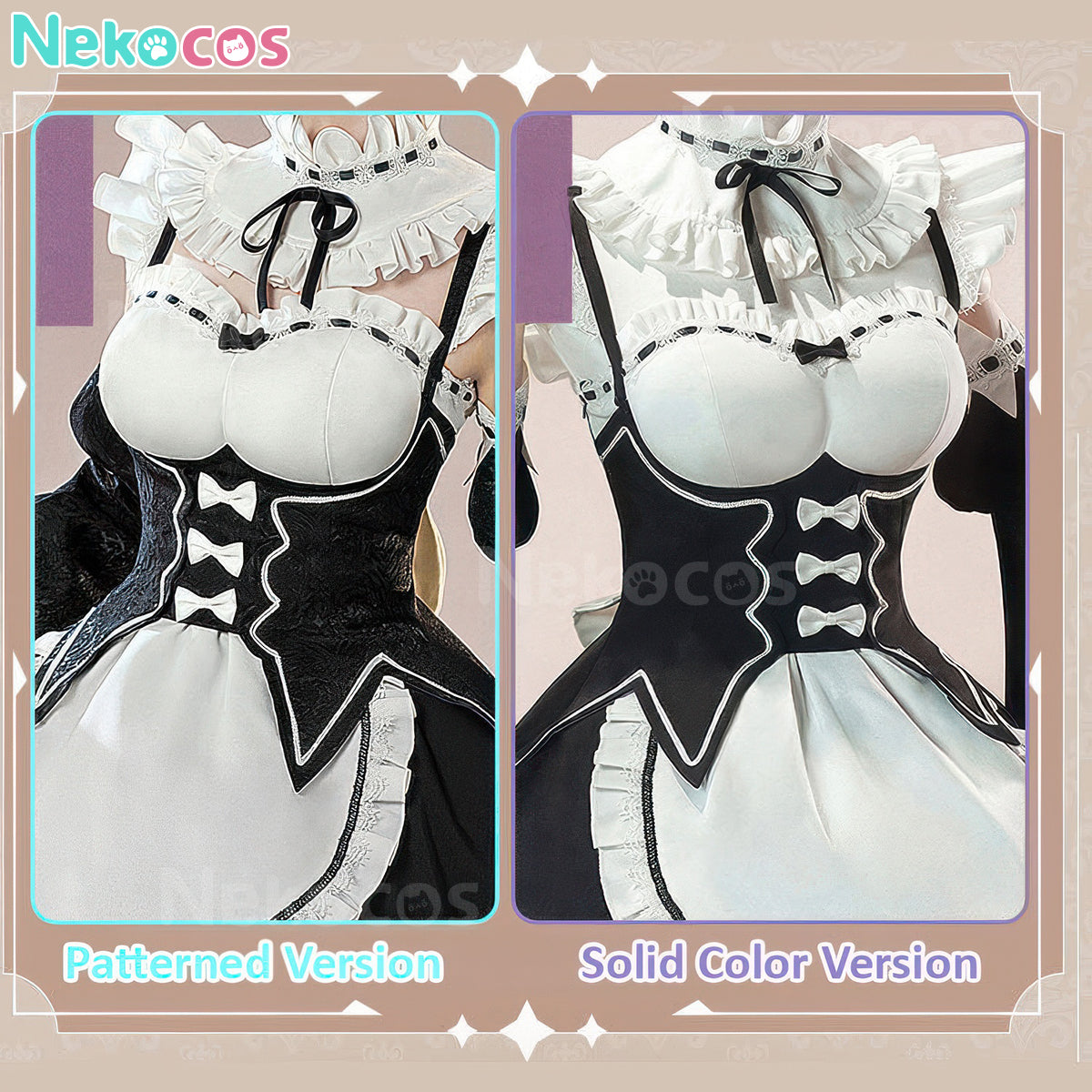 Anime Rem Maid Cosplay Costume