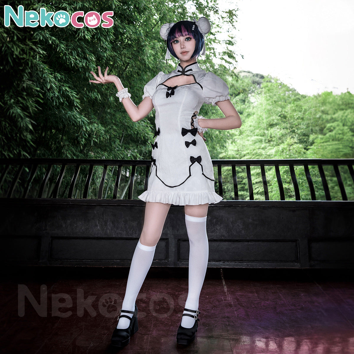 Custom Anime Cosplay Stockings - Anarchy Chinese-Style CostumeAnime,Costume,Panty & Stocking with Garterbelt
