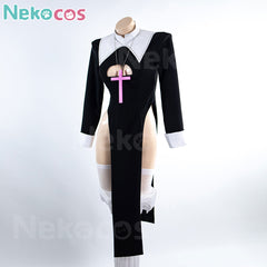 Miku Rabbit Hole Nun Cosplay Costume | Ready to ShipCostume,Hatsune Miku