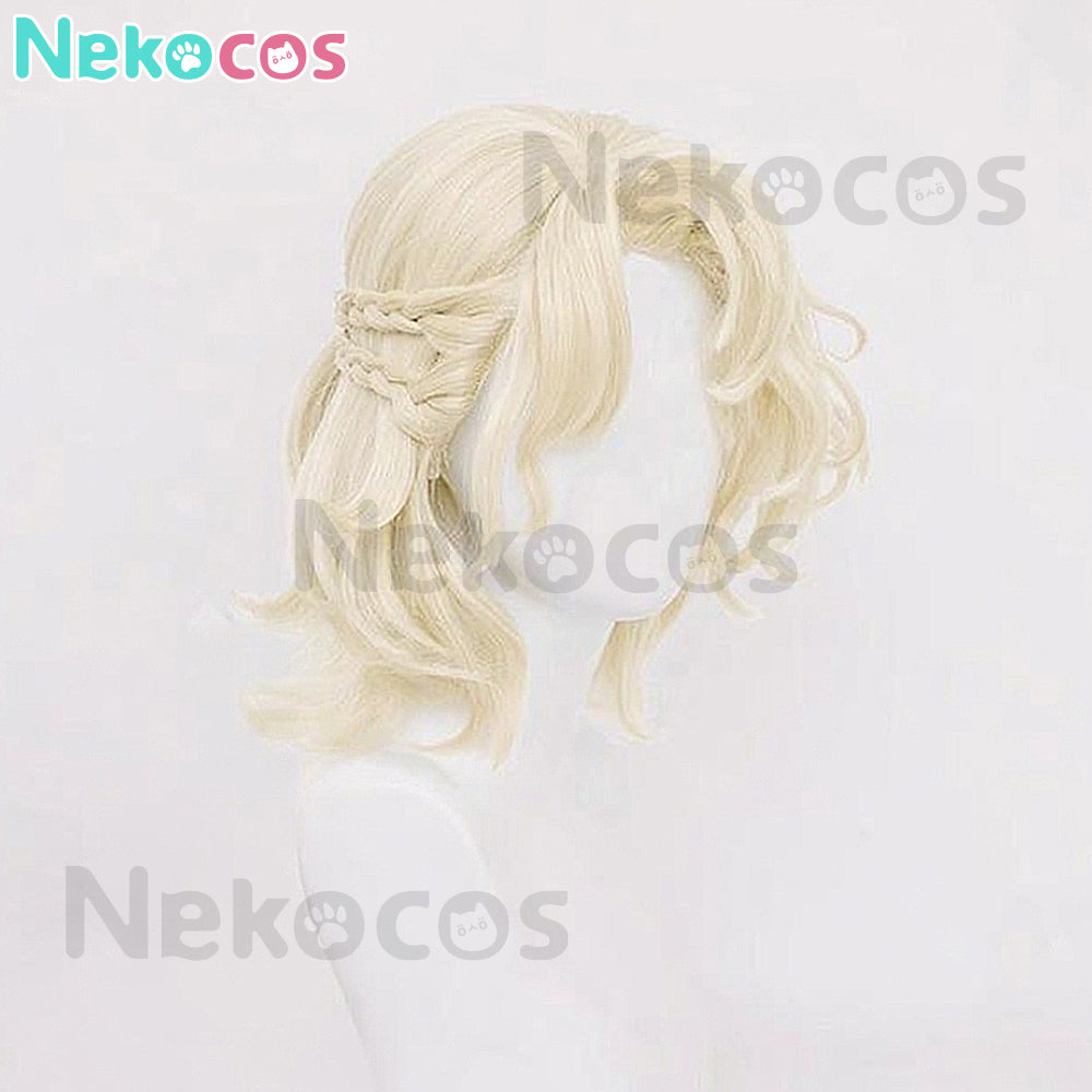 【Nekocos】Game Identity V Cosplay Grave Keeper Half-Elf Knight Cosplay Wig | In Stock