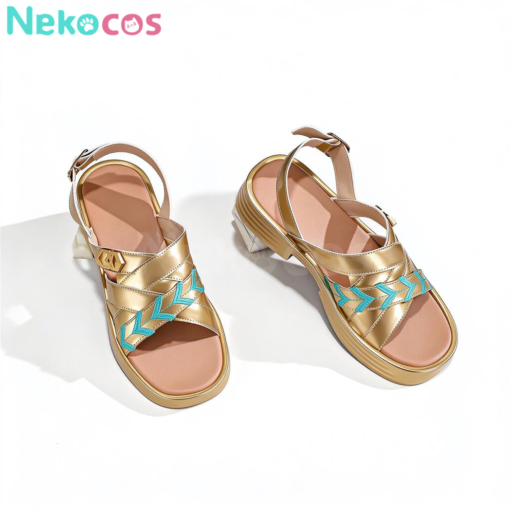 Honkai Star Rail Cosplay Shoes – Waveflair AventurineGame,Honkai: Star Rail,Shoes