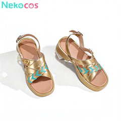 Honkai Star Rail Cosplay Shoes – Waveflair AventurineGame,Honkai: Star Rail,Shoes