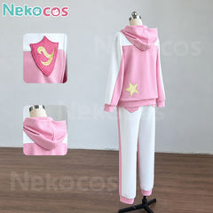 Nijino Yume Pink Tracksuit Cosplay Costume - Custom TailoredAikatsu!,Anime,Costume