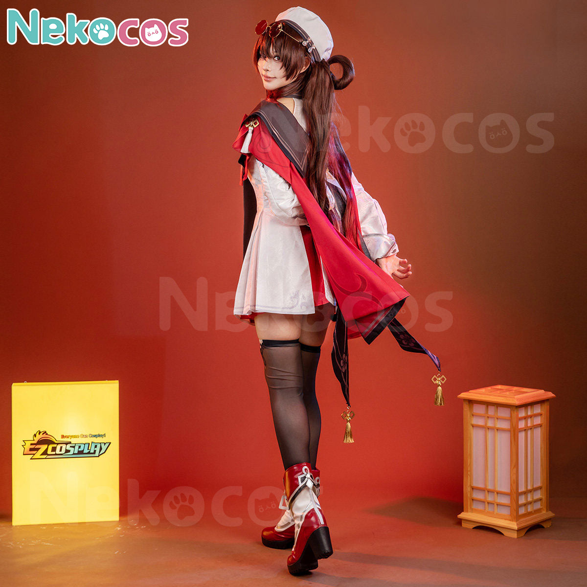 Genshin Impact Hu Tao Cosplay Costume - Premium EditionCostume,Game,Genshin Impact