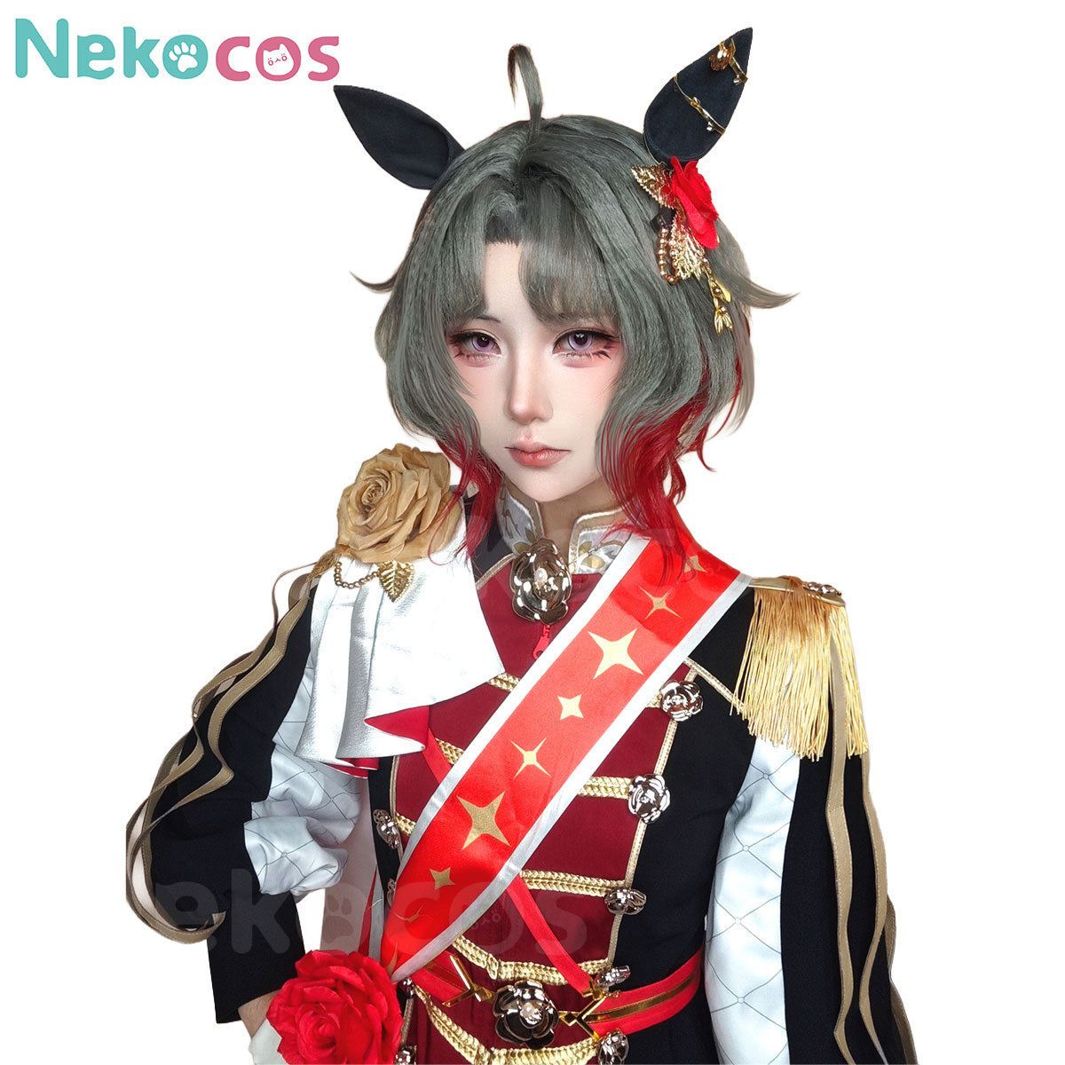 Uma Musume Pretty Derby Cosplay Outfit - Rose Kingdom StyleCostume,Game,Uma Musume Pretty Derby