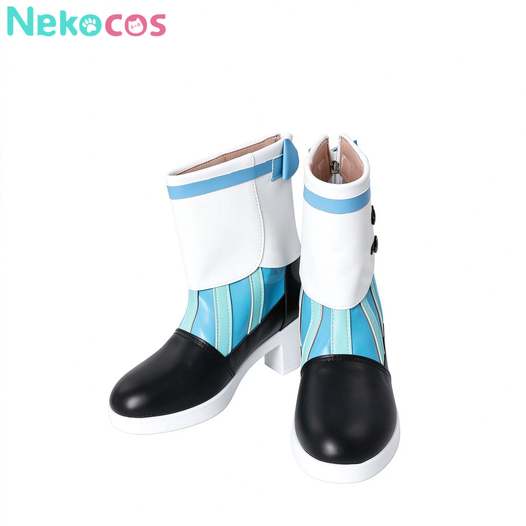 Genshin Impact Sigewinne Cosplay Shoes - Handmade PerfectionGame,Genshin Impact,Shoes