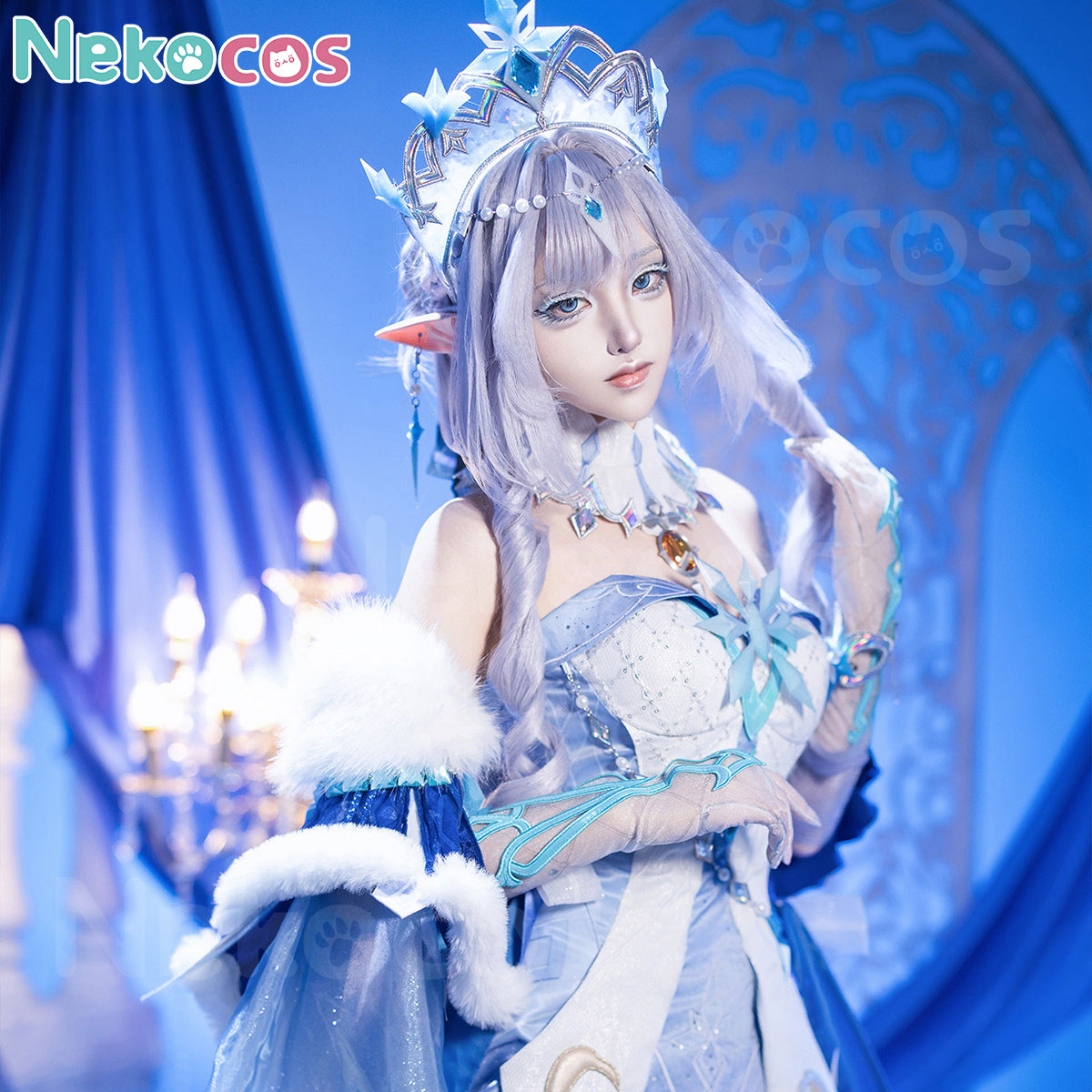 Tsaritsa Anastasya Cosplay Costume - Premium EditionCostume,Game,Genshin Impact