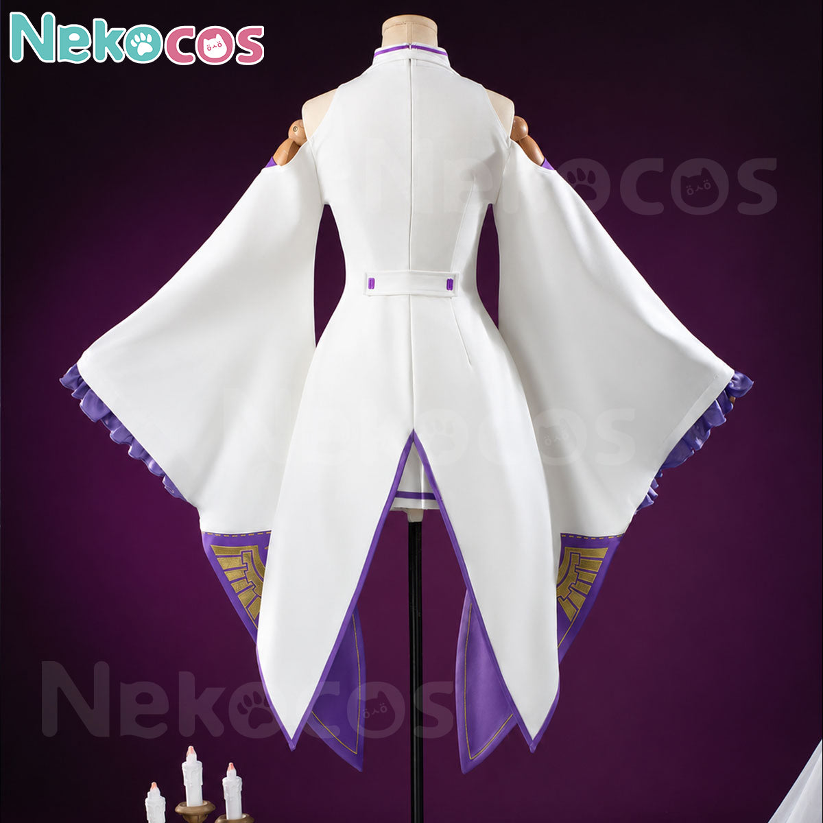 Emilia Cosplay Costume Custom-Tailored for Anime FansAnime,Costume,Re Zero